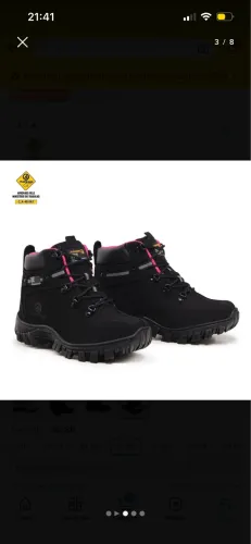 Coturno Master Boots Feminina Com C.a Se
