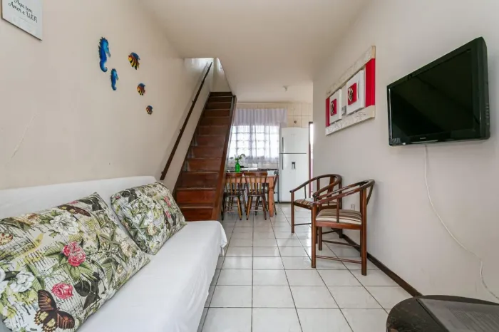 Duplex locação mensal- vista mar 