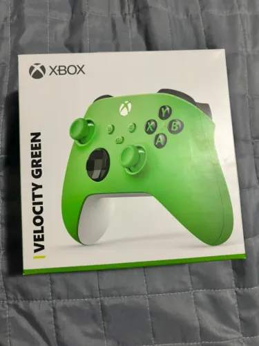 controle Xbox séries S|X velocity green (lacrado)