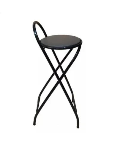 Banqueta dobrável alta 70cm nova