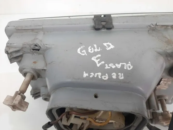 Farol Esquerdo Vidro Gol Quadrado Replica C/avaria 91 A 95