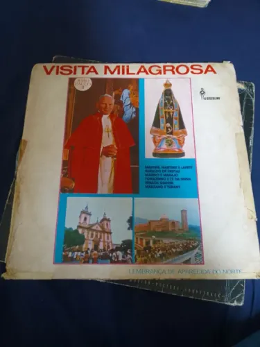 Disco vinil visita milagrosa