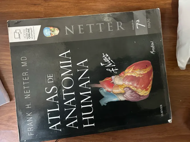 Atlas de Anatomia Humana 7ª Edição - Excelente Estado