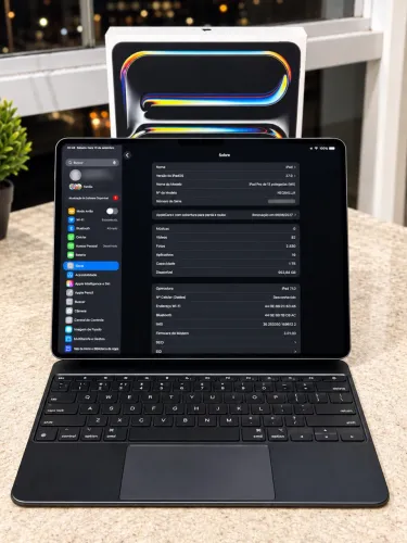 iPad Pro 13? M5 1TB Wi-Fi + Cellular + Magic Keyboard - Garantia Apple