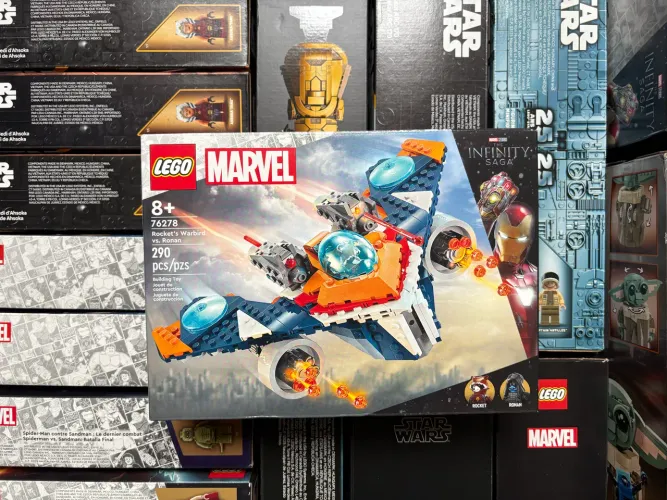 LEGO Set Super Heroes Marvel 76278 Warbird do Rocket vs. Ronan - Apenas a Nave