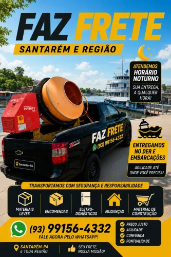 Frete em Santarém e região