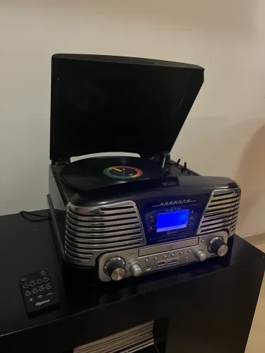 Vitrola Raveo Harmony BT Funciona Perfeita