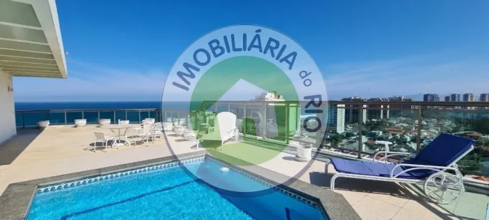 Cobertura 500m², 3 suítes no condomínio Golden Green, Saint Georges - Barra da Tijuca