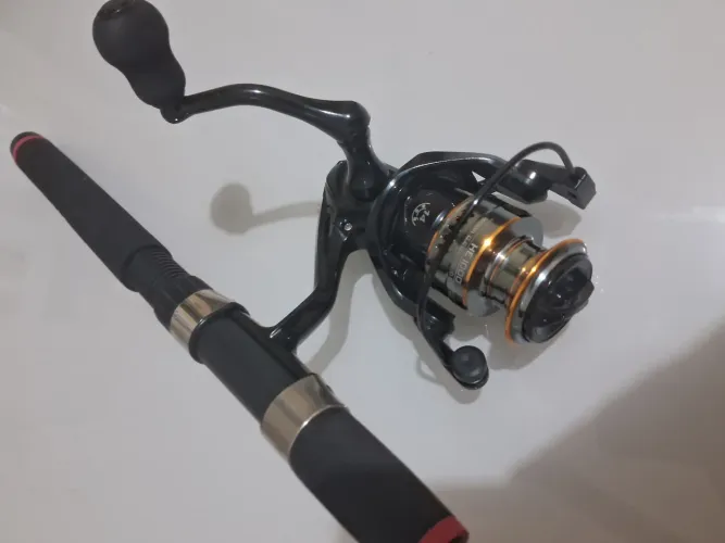 Vara de pesca nova