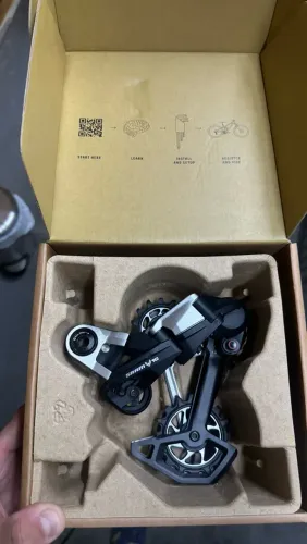 Câmbio e trocador Sram 90