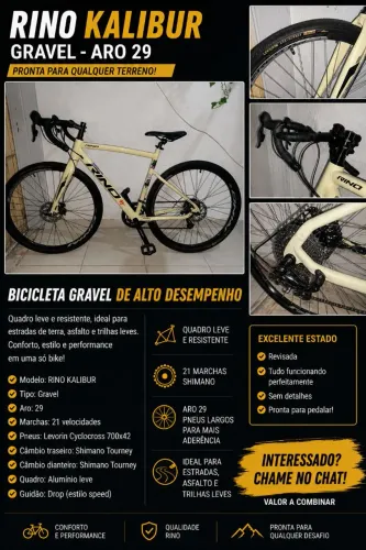 Rino kalibur Gravel 