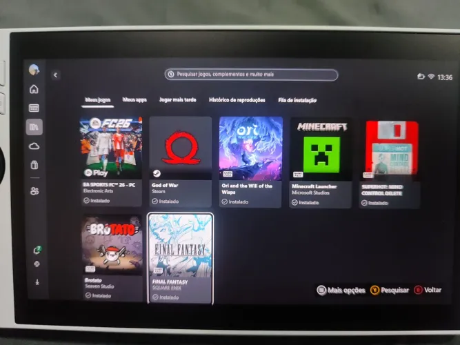 Asus Rog Xbox Ally aceito trocas e ofertas.