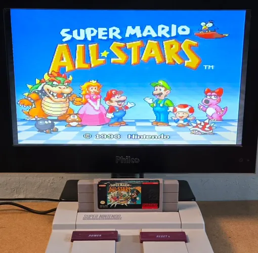 Super Mario All Stars SNES 