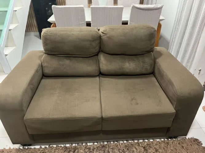 Sofá 2 lugares retrátil 