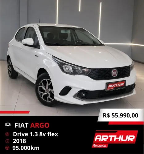 Fiat Argo Drive 1.3 8V Flex 2018