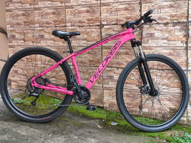 Bicicleta toda Shimano c/ K7 Aro29 Velorbis