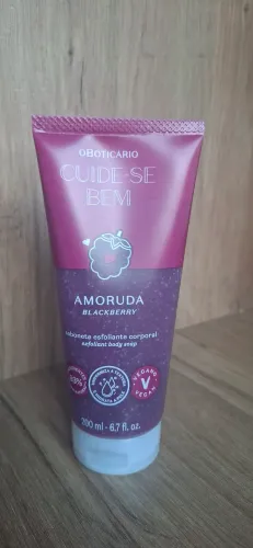 Sabonete esfoliante amoruda blackberry