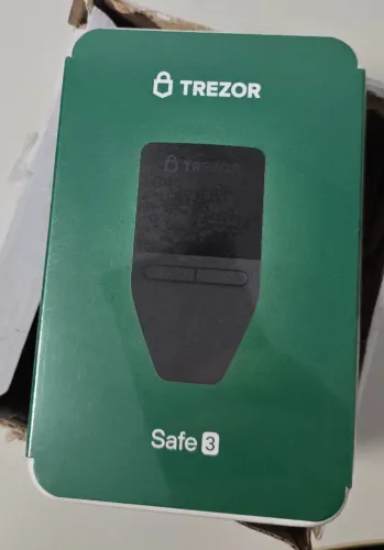 Trezor Safe 3 - Cold Wallet Cripto (Original e Lacrada)
