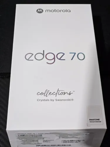 Motorola Edge 70 5G 512GB - Crystals by Swarovski (Edição Limitada) NOVO, LACRADO C/ NF