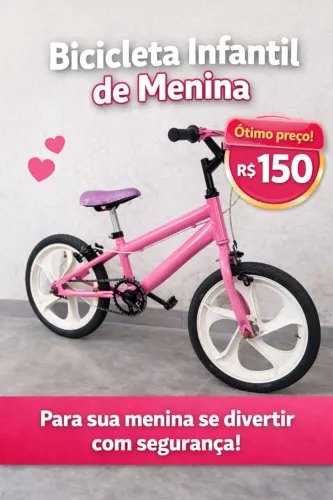 Bicicleta infantil 