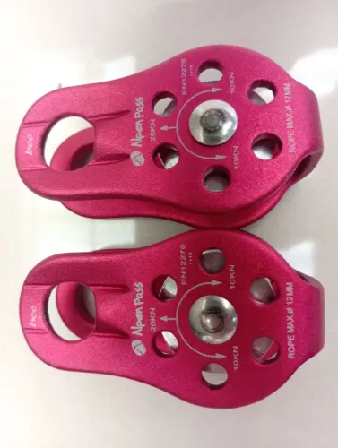 Polia Fixa Simples 20 KN corda 12 mm, Alumínio ALPEN PASS EN 12278
