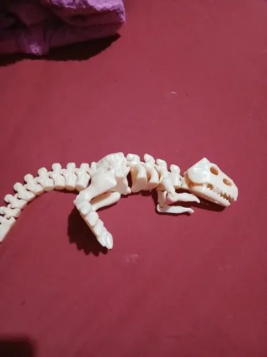 Dinossauro esquelético brinquedo