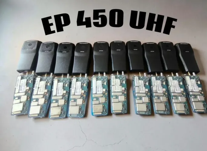 Lote 10 rádios EP450. UHF sem acesso