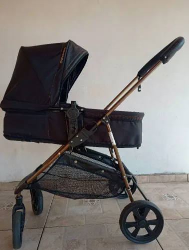 CARRINHO MOISÉS GALZERANO + BEBÊ CONFORTO + COLCHÃO