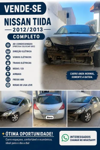 Nissan Tiida S 1.8/1.8 Flex 16V Mec. 2013