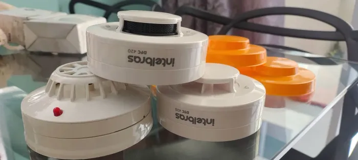 DETECTORES DE FUMAÇA E TEMPERATURA SEGURIMAX E INTELBRAS DTC 420 e DFC 420
