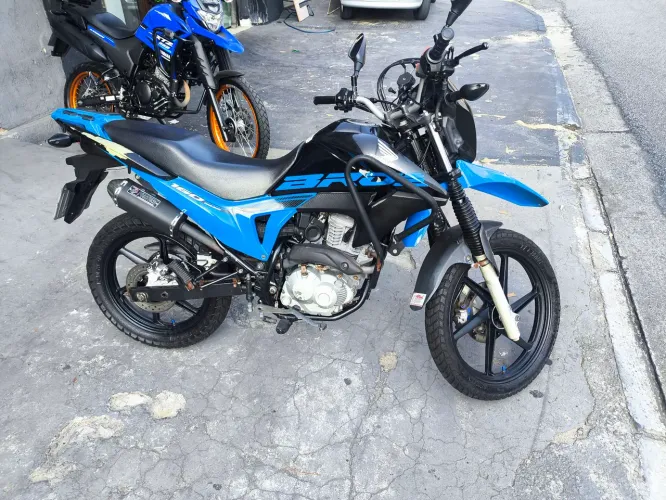 Bros 160 2018 azul