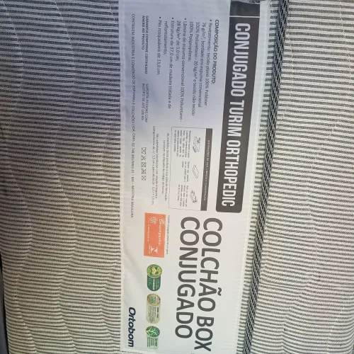 Colchão Box solteiro Ortobom