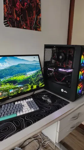Pc Gamer Ryzen 5 3600 RTX 3060TI 8GB 32 GB RAM 1TB e 600 GB de Memória