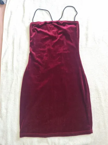 Vestido veludo 36/38