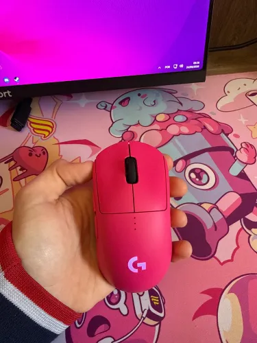 Mouse Logitech g pro x lightspeed 2 rosa
