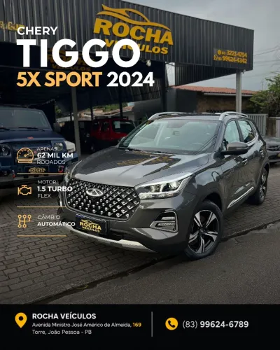 Chery Tiggo 5X Sport 1.5 Turbo Flex Aut. 2024