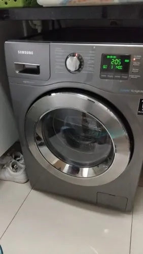 Lava e seca  Samsung 10,5 kg inox
