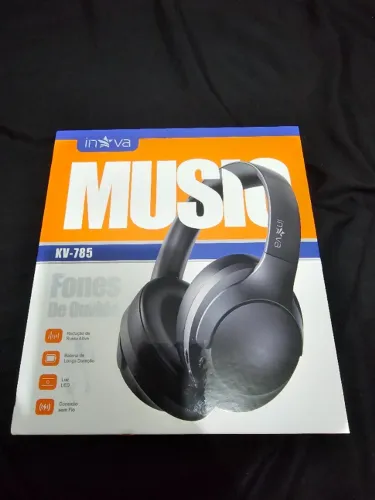 Fone de ouvido gamer Inova KV-785: Headset premium com microfone integrado