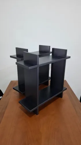Organizador nicho decoração e livros
