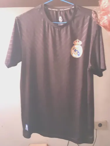 CAMISA REAL MADRID PRETA