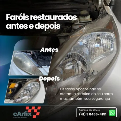 Recuperadora de Farol ( Restauração de Lente )