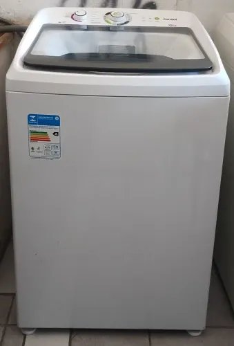 VENDO UMA MÁQUINA DE LAVAR CONSUL 12 KILOS SEXTO INOX SEMI-NOVA