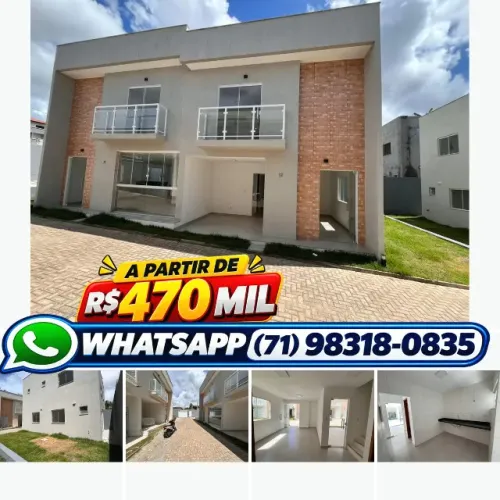 Oportunidade: Casa a venda com qualidade e ótimo acabamento em Lauro Freitas!