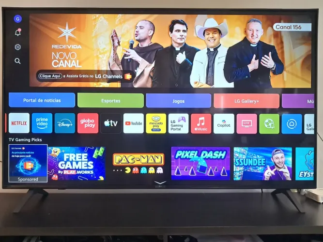 SMART TV LG 70" 4K, COMPLETA, CONTROLE MAGICO, COMANDO DE VOZ, ALEXA,XBOX, ÓTIMOS ESTADO.