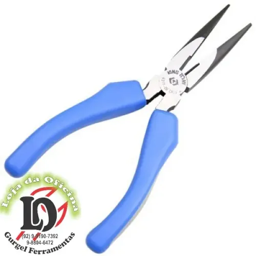 Alicate Tipo Telefone Bico Reto - 6' - King Tony-KT631106
