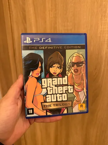 GTA trilogy Ps4 semi novo original