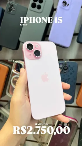 iPhone 15 128GB Rosa