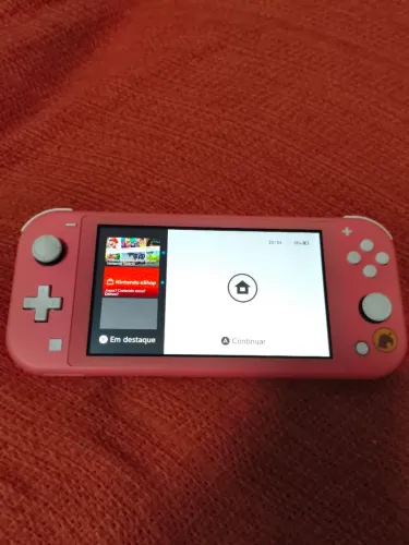 Switch lite animal crossing - 256gb