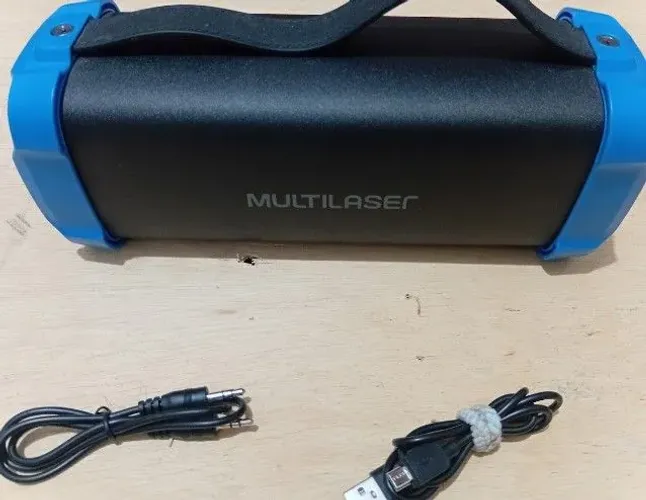 Caixinha de som Multilaser ( 120 reais)