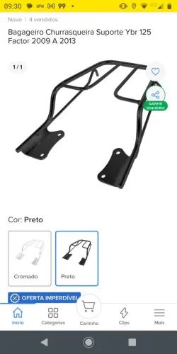 Suporte Bagageiro Factor 2008/2013